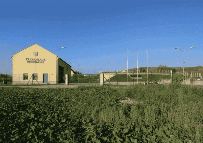 Bild der Kläranlage in Ziersdorf