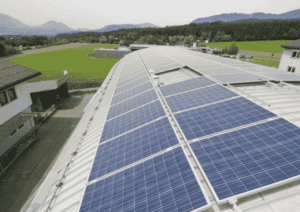 Bild der PV-Anlage der Freiwilligen Feuerwehr Wernberg