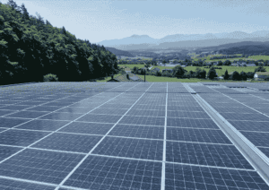 Freiflächen PV-Anlage in Magdalensberg errichtet von Kärnten Solar