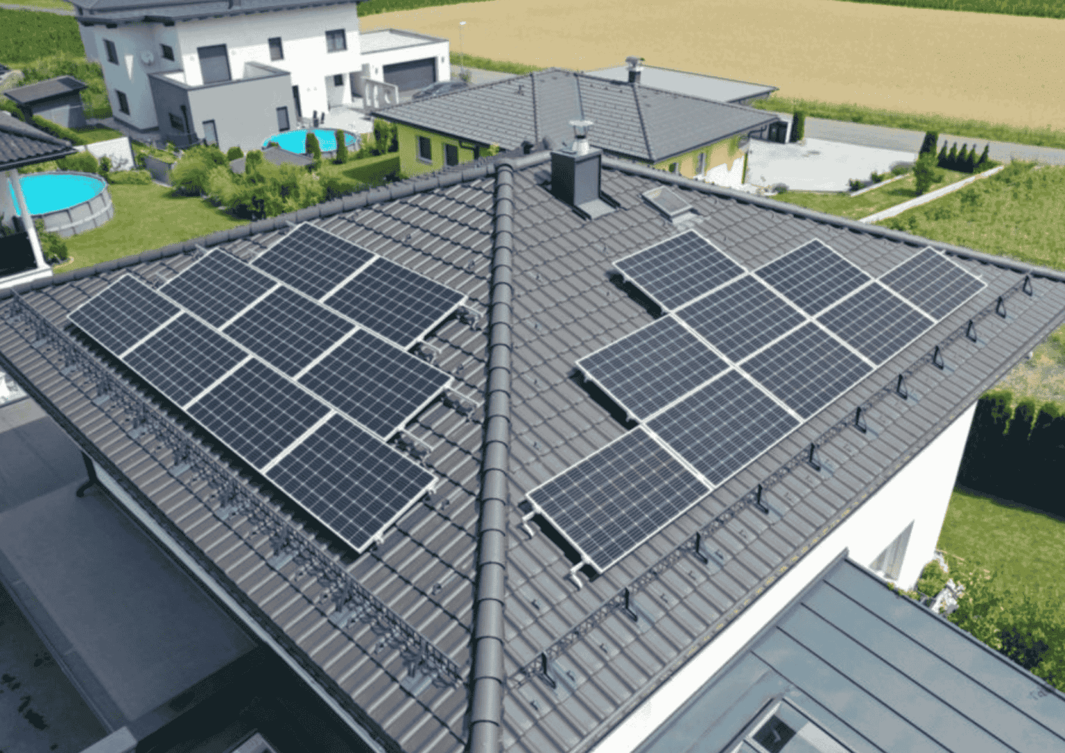 Einfamilienhaus mit Photovoltaikanlage 5.58 kWp Kaufanlage