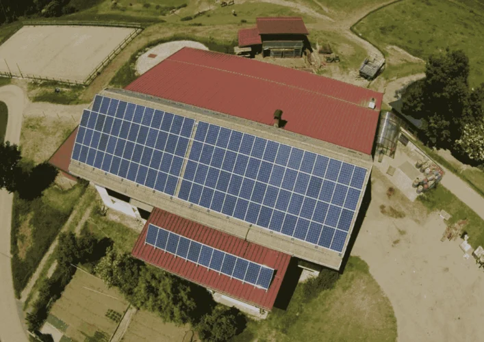 PV Anlage Landwirtschaft Sillehof Magdalensberg Kärnten