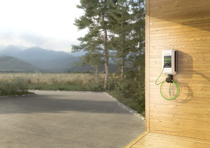 E- Ladesäule von KEBA - Kärnten Solar Ladelösungen